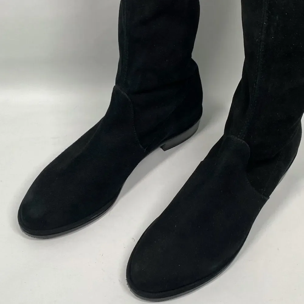 Stuart Weitzman Lowland Over-The-Knee Suede Boots size 7